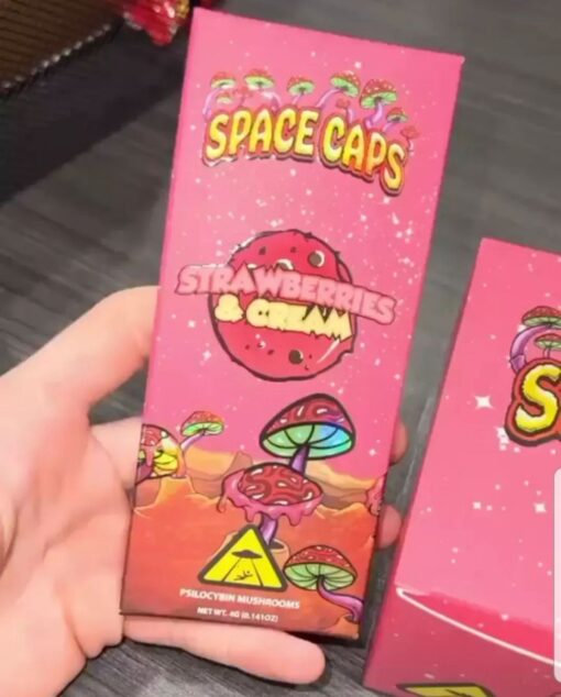 Space Caps Strawberries & Cream