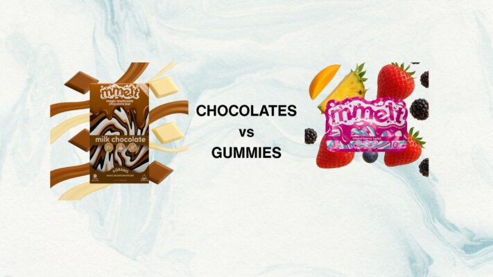 Mushroom Chocolates vs Gummies
